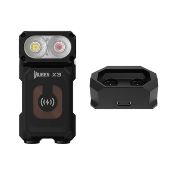Lightok X3 Owl EDC Flashlight with Seat Charger