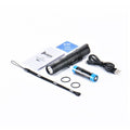 Wuben L50 Rechargeable 18650 EDC Flashlight - Black- Included